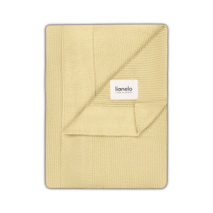 Lionelo - Coperta in bambù BAMBOO BLANKET 75x100 cm Giallo Limone