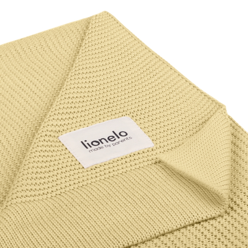 Lionelo - Coperta in bambù BAMBOO BLANKET 75x100 cm Giallo Limone