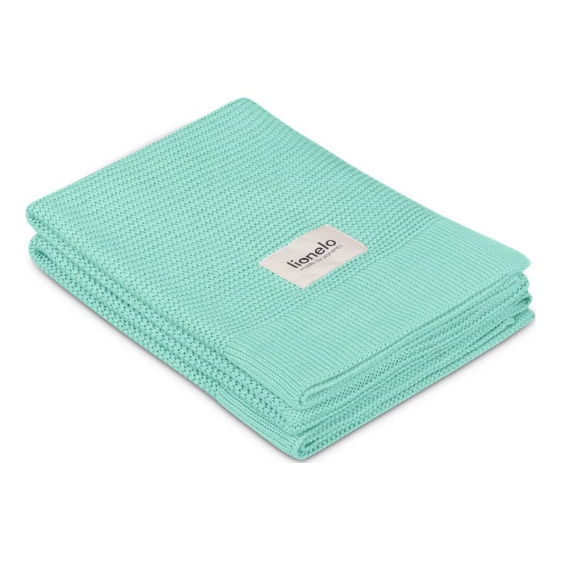 Lionelo - Coperta in bambù BAMBOO BLANKET 75x100 cm Verde menta
