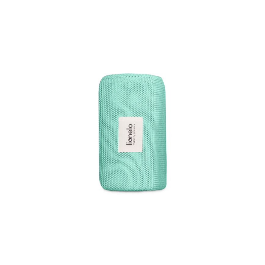 Lionelo - Coperta in bambù BAMBOO BLANKET 75x100 cm Verde menta