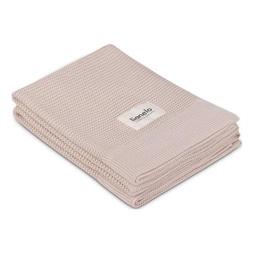 Lionelo - Coperta per bambini in bambù 75x100 cm Beige sabbia