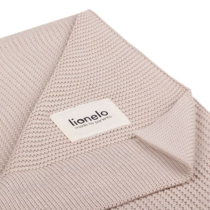 Lionelo - Coperta per bambini in bambù 75x100 cm Beige sabbia