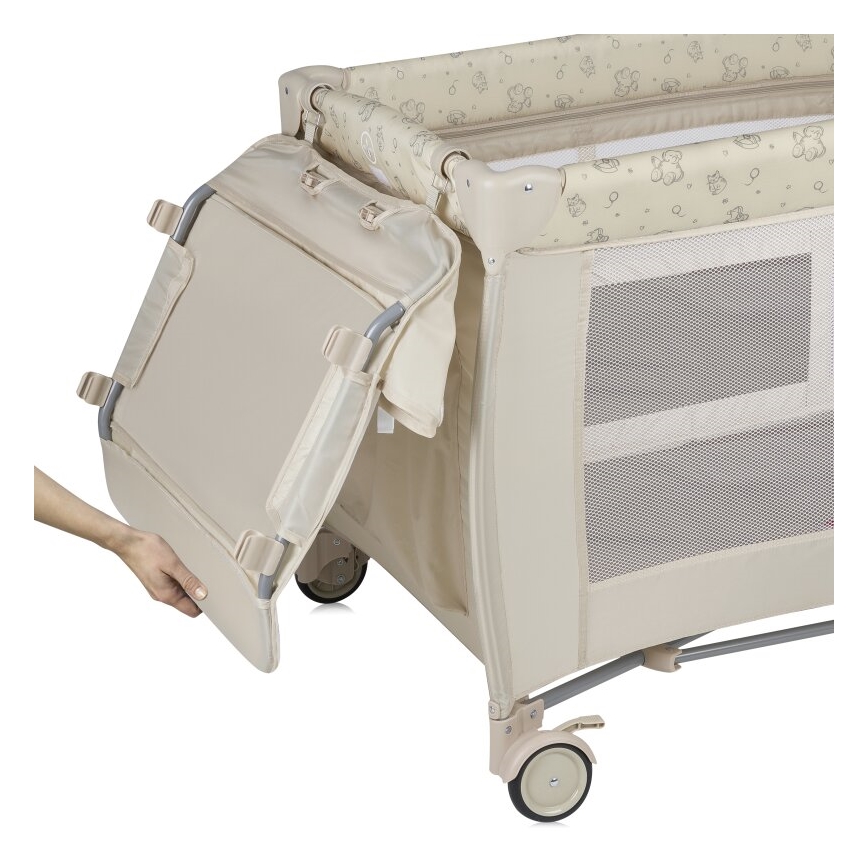 Lionelo - Culla da viaggio SVEN PLUS beige