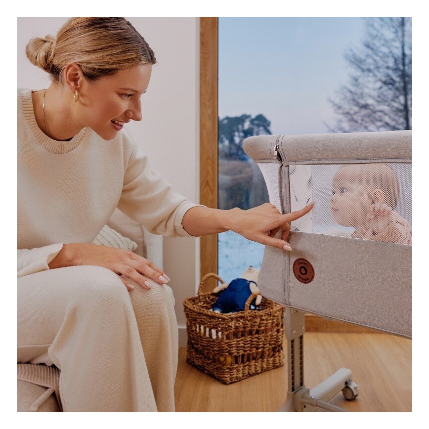 Lionelo - Culla per bambini 3in1 AURORA beige