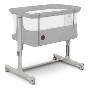 Lionelo - Culla per bambini 3in1 AURORA grigio