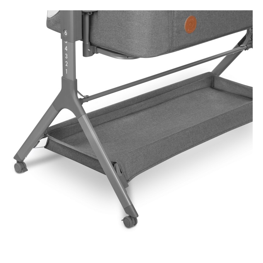 Lionelo - Culla per bambini 3in1 LEONIE PLUS grigio