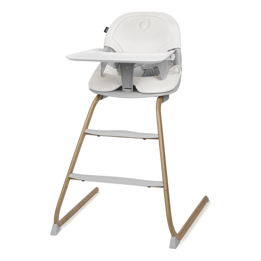 Lionelo - DALIA SET 4-in-1 Sedia da pranzo per bambini Grigio Pietra Naturale