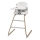 Lionelo - DALIA SET 4-in-1 Sedia da pranzo per bambini Grigio Pietra Naturale