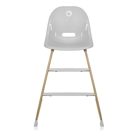 Lionelo - DALIA SET 4-in-1 Sedia da pranzo per bambini Grigio Pietra Naturale