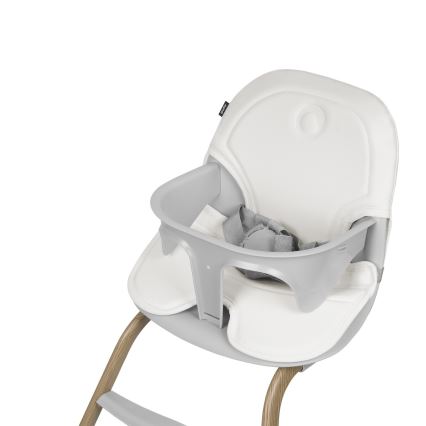 Lionelo - DALIA SET 4-in-1 Sedia da pranzo per bambini Grigio Pietra Naturale