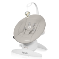 Lionelo - Dondolo musicale per bambini IRIS 4xAA Beige Sand
