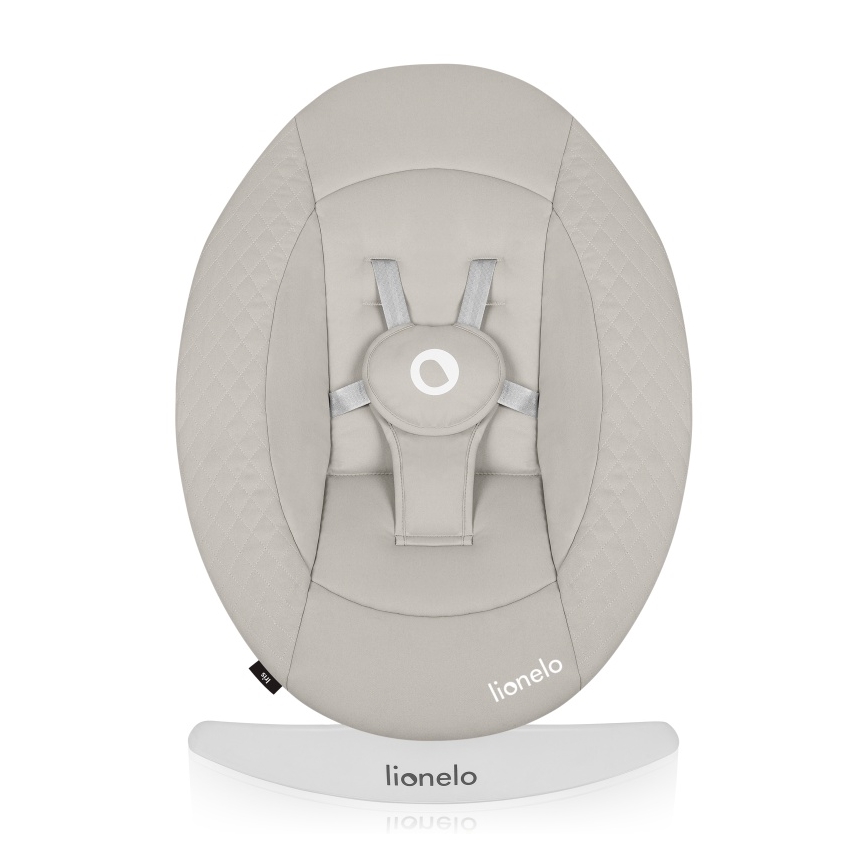 Lionelo - Dondolo musicale per bambini IRIS 4xAA Beige Sand