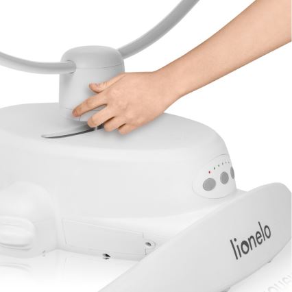 Lionelo - Dondolo musicale per bambini IRIS 4xAA Beige Sand