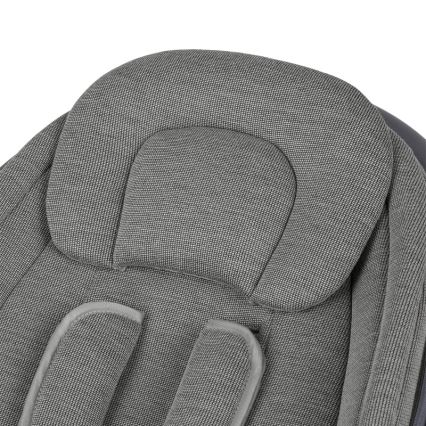 Lionelo - Dondolo per bambini con melodia BLOSSOM Grigio Cemento + telecomando