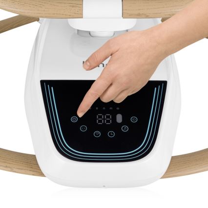Lionelo - Dondolo per bambini con melodia OLIVIA Beige Naturale + telecomando