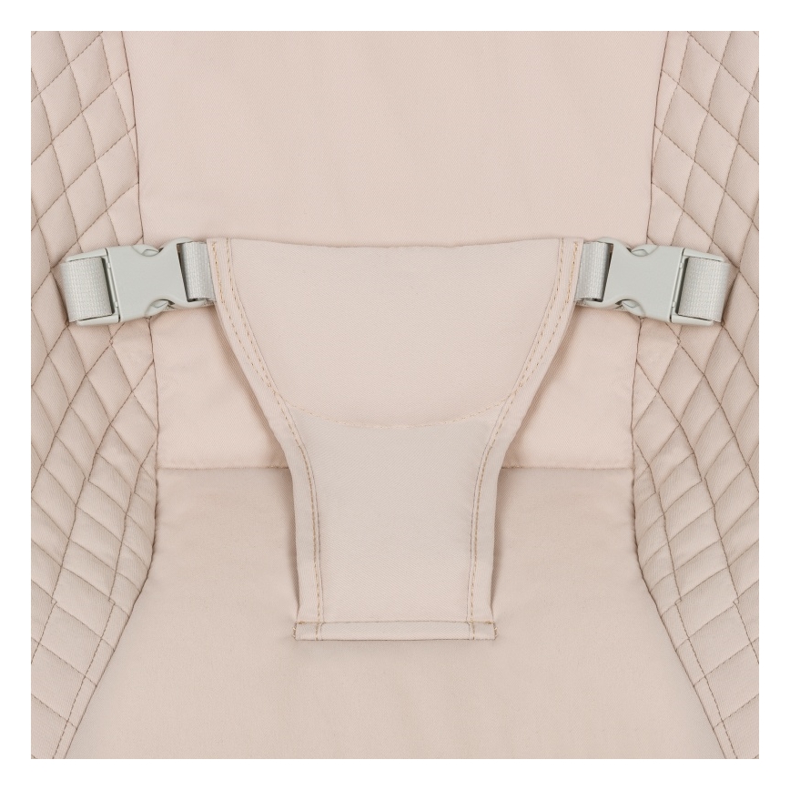 Lionelo - Dondolo per bambini con melodia RIO 4xC Beige Latte + telecomando