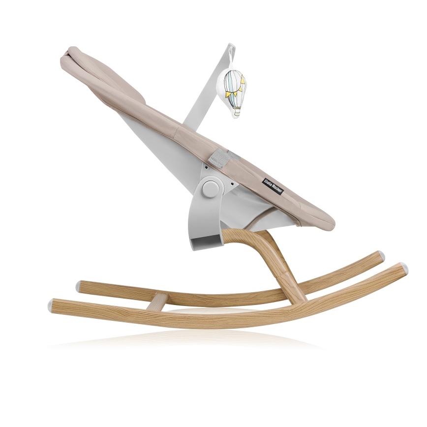 Lionelo - Dondolo per bambini DALIA ROCKER Beige Sabbia