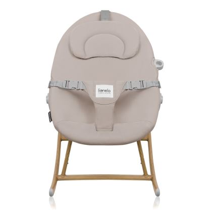 Lionelo - Dondolo per bambini DALIA ROCKER Beige Sabbia