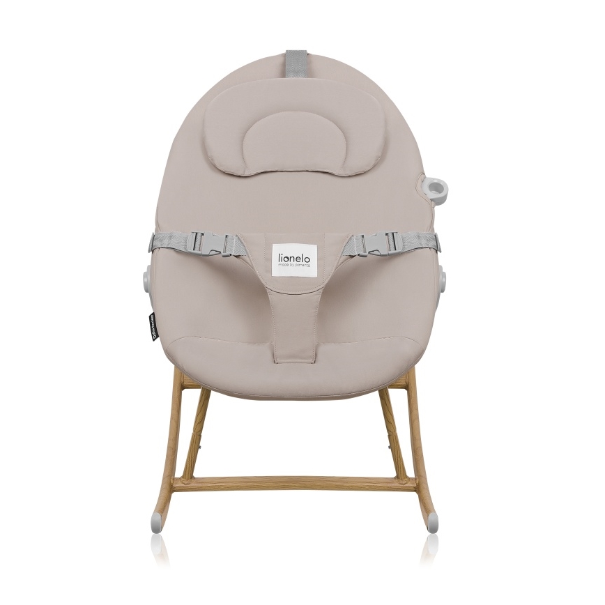 Lionelo - Dondolo per bambini DALIA ROCKER Beige Sabbia