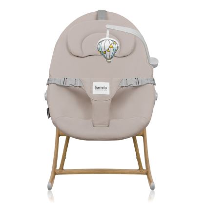 Lionelo - Dondolo per bambini DALIA ROCKER Beige Sabbia