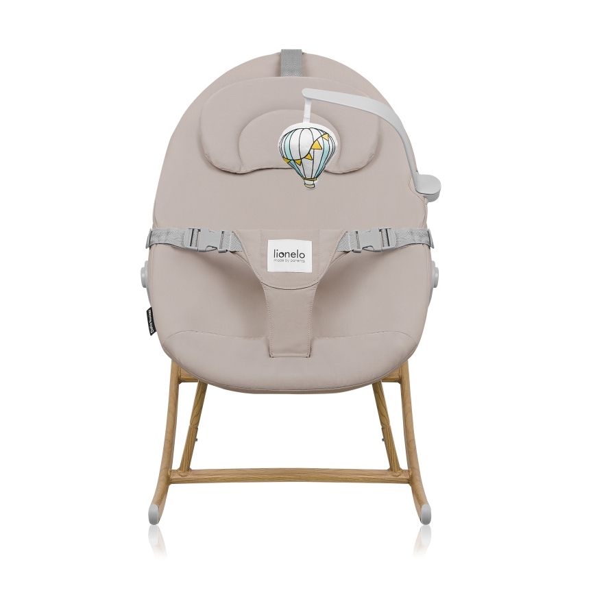 Lionelo - Dondolo per bambini DALIA ROCKER Beige Sabbia