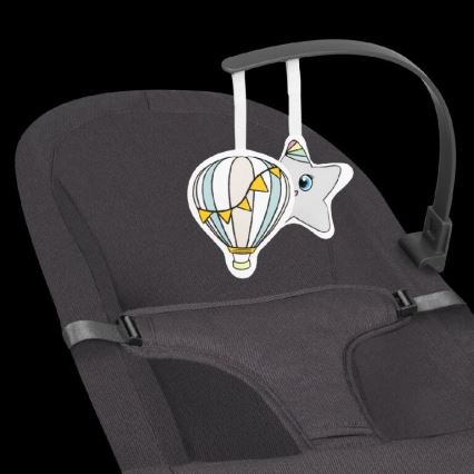 Lionelo - Dondolo per bambini JUNE antracite