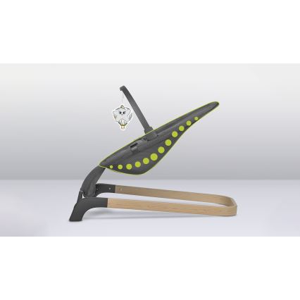 Lionelo - Dondolo per bambini JUNE grigio