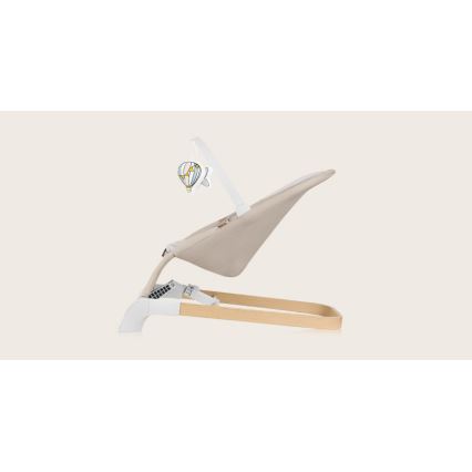 Lionelo - Dondolo per bambini LILAC beige