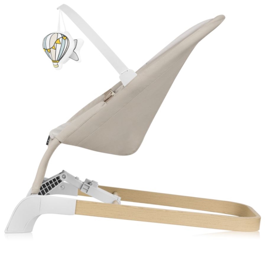 Lionelo - Dondolo per bambini LILAC beige