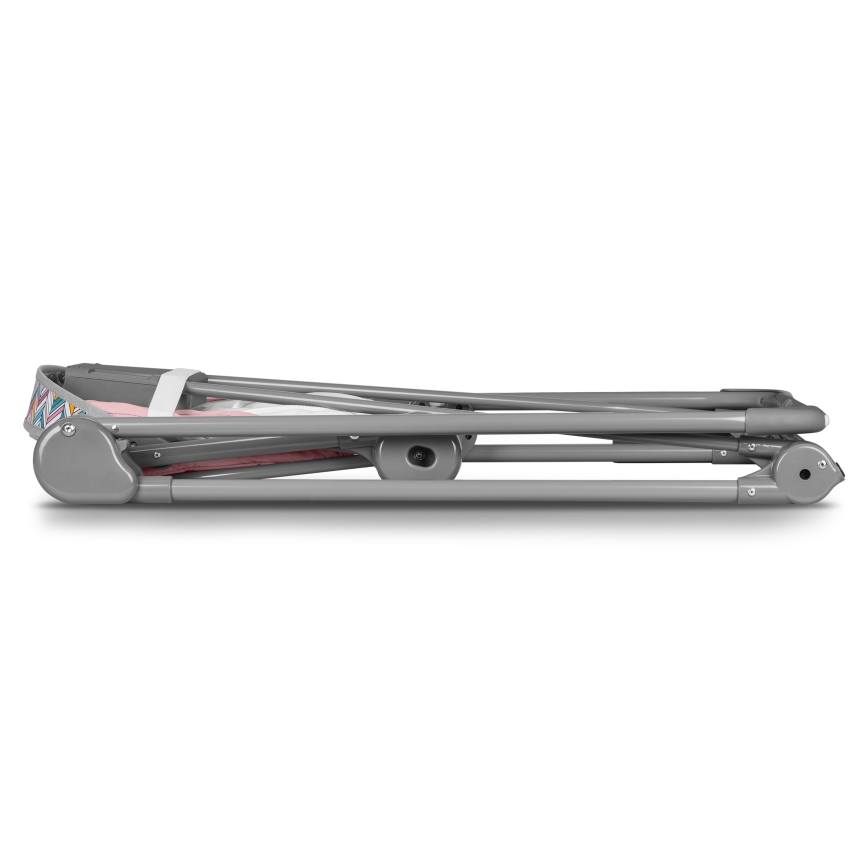Lionelo - Dondolo per bambini OTTO 4xLR14 Rosa baby