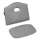 Lionelo - Imbottitura per seggiolone da pappa FLORIS CUSHION Grey Stone