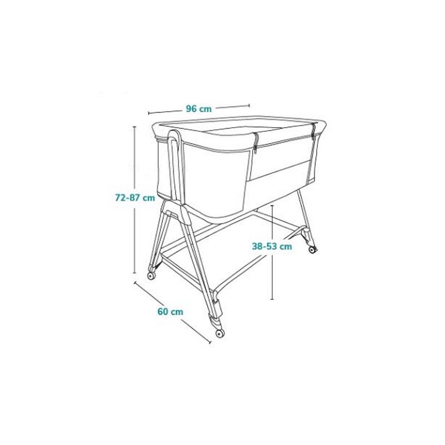 Lionelo - Lettino 2 in 1 LUNA beige