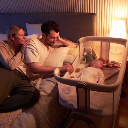 Lionelo - Lettino 2 in 1 LUNA grigio