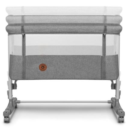 Lionelo - Lettino 3 in 1 AURORA grigio scuro