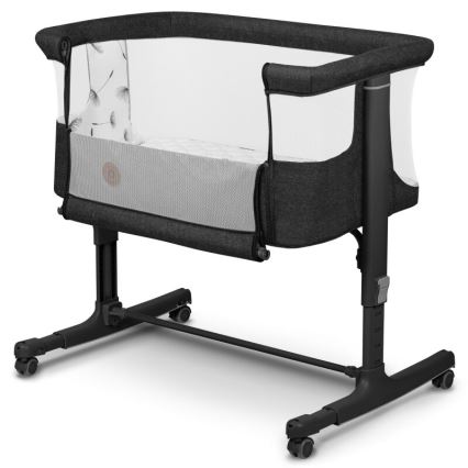 Lionelo - Lettino 3 in 1 per bambini AURORA Grigio Grafite