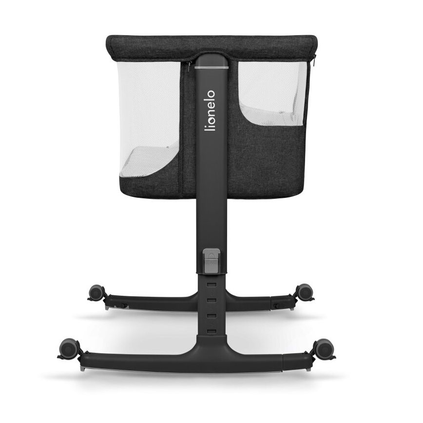 Lionelo - Lettino 3 in 1 per bambini AURORA Grigio Grafite