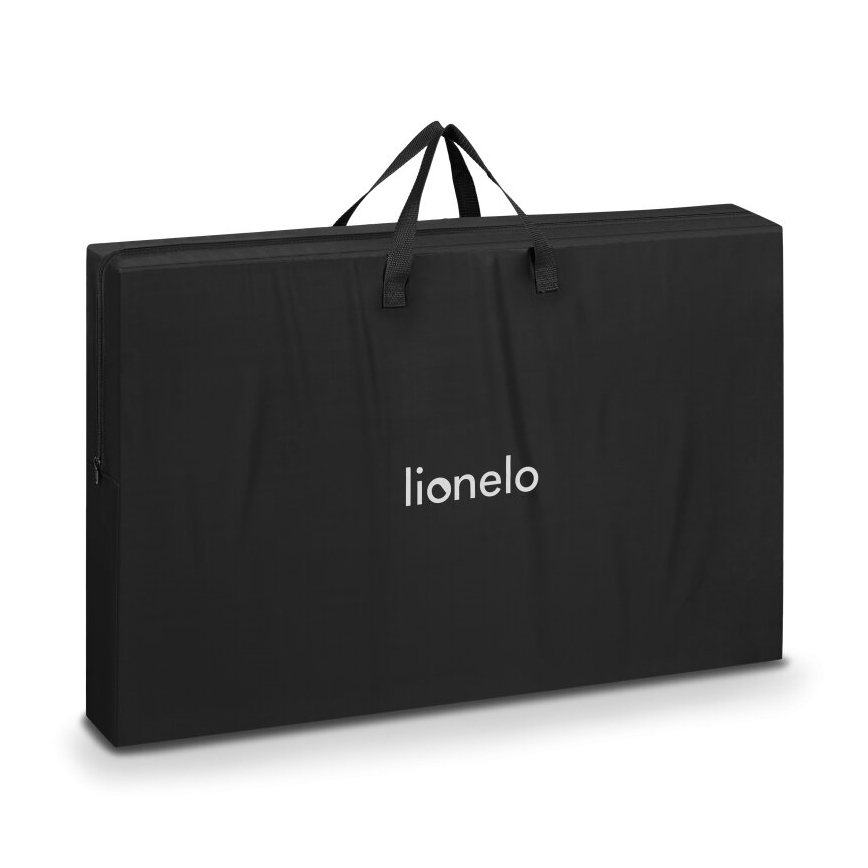 Lionelo - Lettino 3 in 1 per bambini AURORA Grigio Grafite