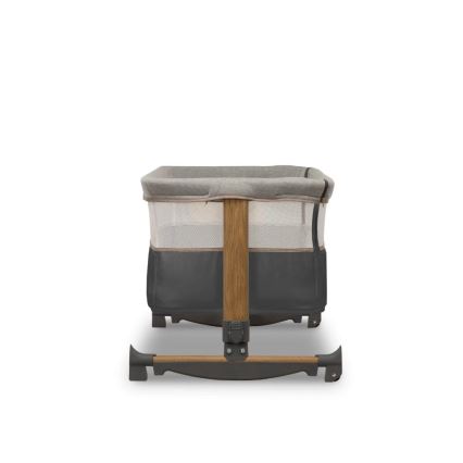 Lionelo - Lettino 3 in 1 per bambini LEONIE grigio/nero