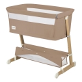 Lionelo - Lettino 5 in 1 per bambini THOMI PLUS Beige Caramello