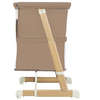 Lionelo - Lettino 5 in 1 per bambini THOMI PLUS Beige Caramello