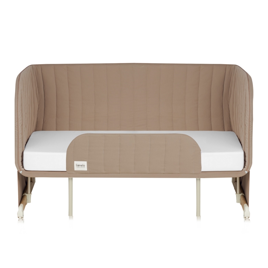 Lionelo - Lettino 5 in 1 per bambini THOMI PLUS Beige Caramello