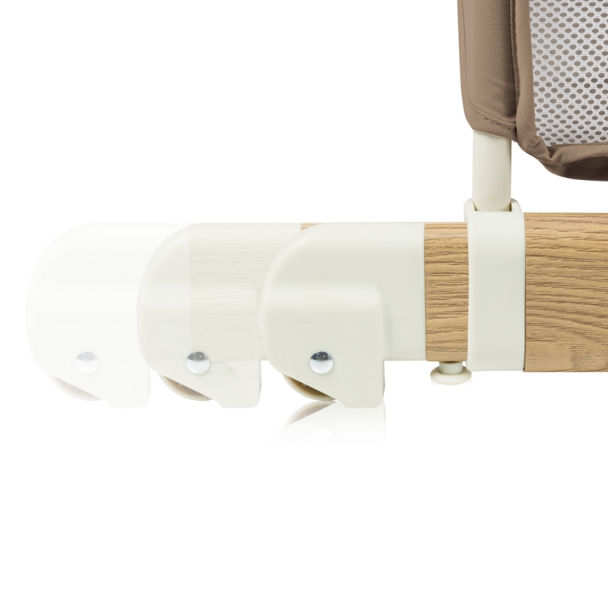 Lionelo - Lettino 5 in 1 per bambini THOMI PLUS Beige Caramello