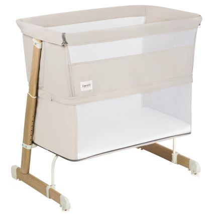 Lionelo - Lettino 5 in 1 per bambini THOMI PLUS Sabbia