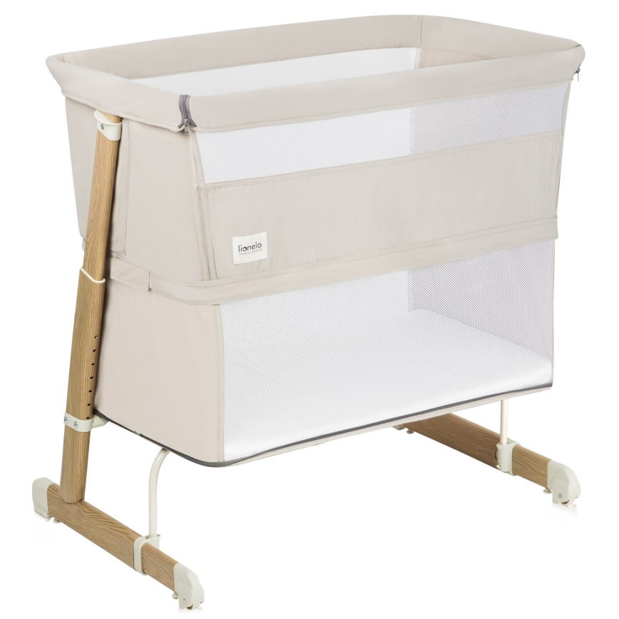 Lionelo - Lettino 5 in 1 per bambini THOMI PLUS Sabbia