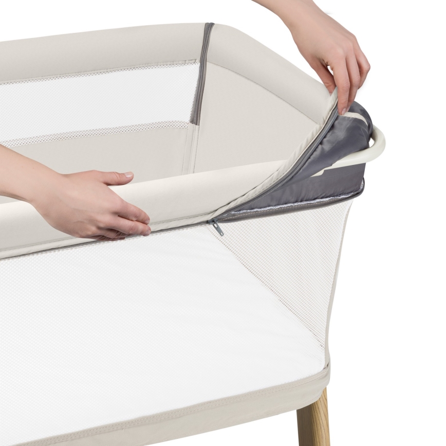 Lionelo - Lettino 5 in 1 per bambini THOMI PLUS Sabbia