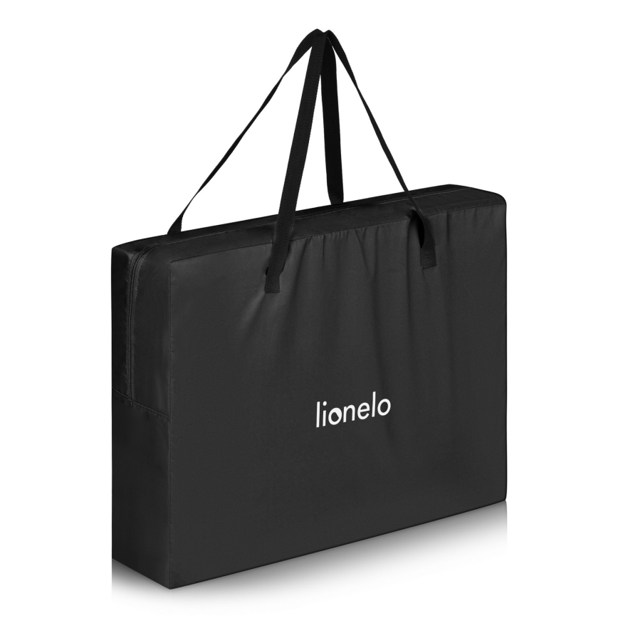 Lionelo - Lettino da viaggio 3 in 1 ALICE Nero