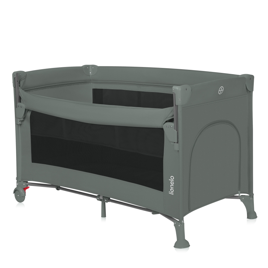 Lionelo - Lettino da viaggio 3 in 1 ELLEN Verde Salvia