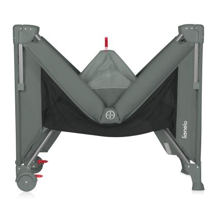 Lionelo - Lettino da viaggio 3 in 1 ELLEN Verde Salvia