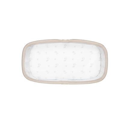 Lionelo - Lettino da viaggio 3 in 1 MALIN EVO Beige Naturale