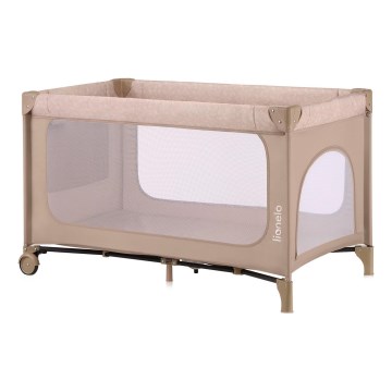 Lionelo - Lettino da viaggio JASMIN EASY FOLD Beige Sand
